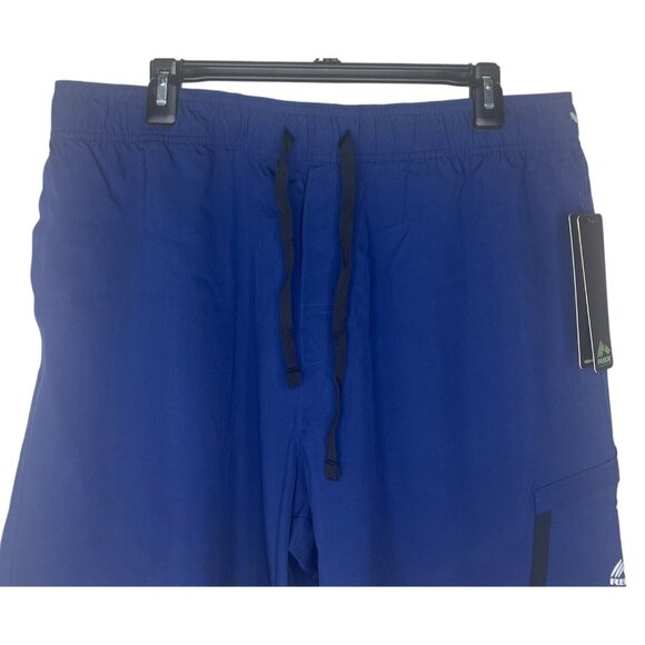 RBX Mens Royal Blue Training Shorts XL 7" Inseam Elastic Waistband W/ Drawstring - Picture 9 of 12